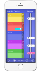 weight loss exercise scheduling app on iphone